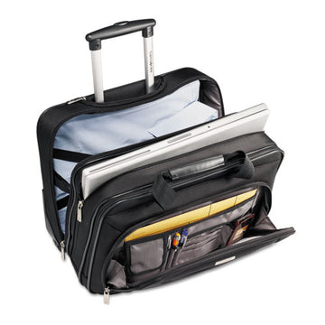 Samsonite® Rolling Business Case, 16 1-2 X 8 X 13 1-4, Black freeshipping - TVN Wholesale